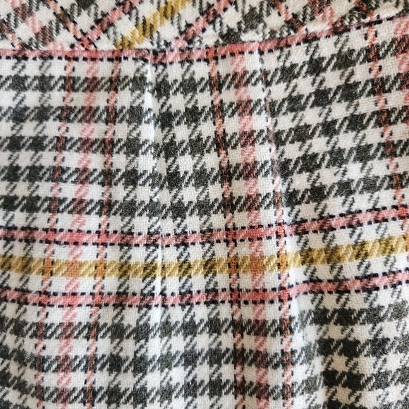 Talbots Academia Skirt Women‎ Size 8P Wool Blend A Line High Waist Plaid Lined - Picture 4 of 8
